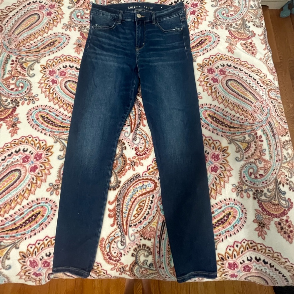 EUC AE Forever Soft Hi Rise Jeggings size 12 Short